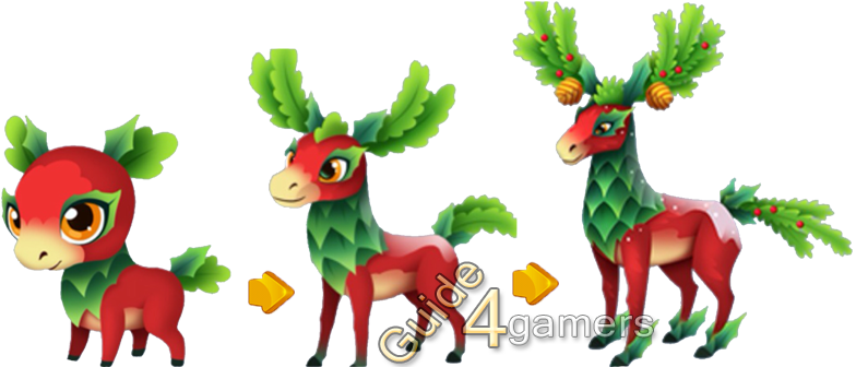 Fantasy Forest Story Yule Mule - Cartoon (800x360)