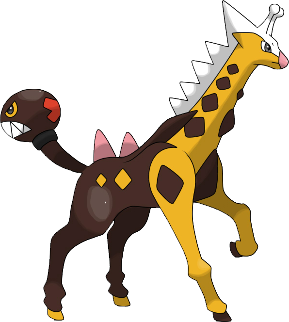 Mega Girafarig Pokédex - Mega Girafarig (596x664)