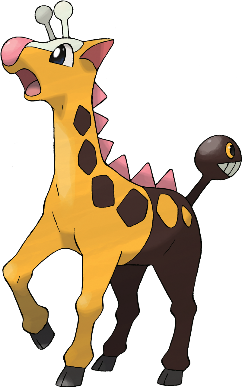 Girafarig Pokemon (1280x1280)