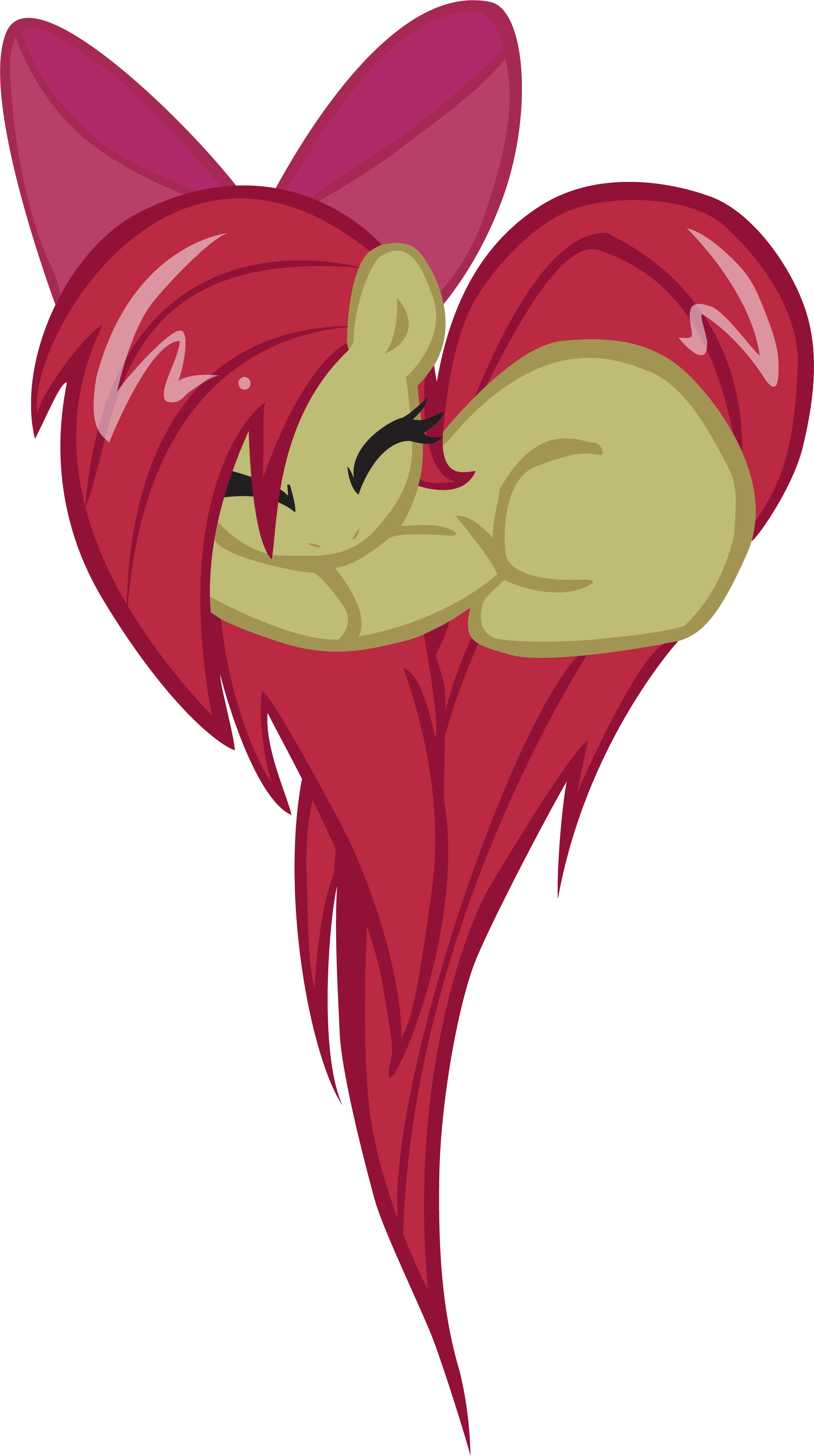 Applebloom For You - My Little Pony Heart Applebloom (1934x3458)