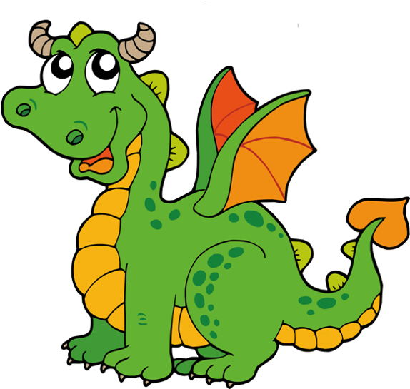 Cute Dragons - Dragon Clipart (600x600)