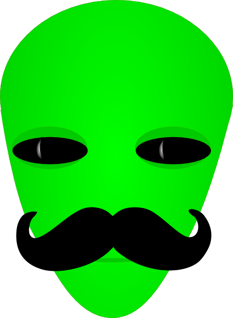 Why Don't Aliens Ever Seem To Wear Moustaches - Why Don't Aliens Ever Seem To Wear Moustaches (453x619)