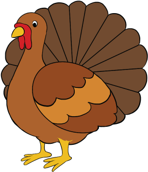 Cartoon Turkey Pics Collection 74 Drawings Of Turkeys - Draw A Turkey Easy (400x400)