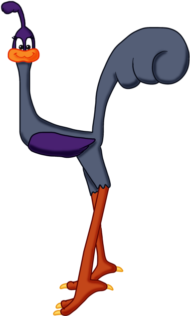 Pin Roadrunner Clip Art - Digital Art (450x800)