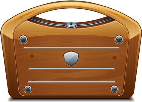 Briefcase Icon - Plywood (512x512)