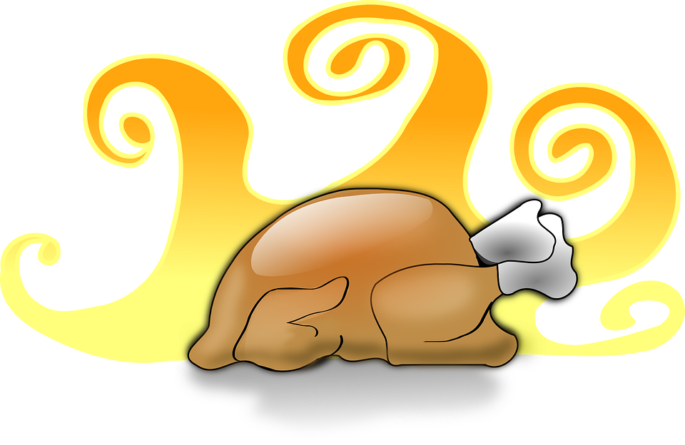 Cartoon Turkey Leg 12, Buy Clip Art - Small Cooked Turkey Clipart (960x624)