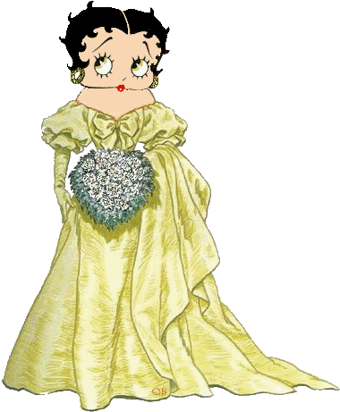 Glorious Betty Boop Myspace Glitter Graphic - Betty Boop Com Glitter (417x500)