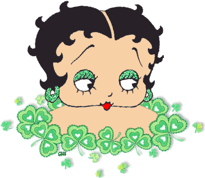 Betty Boop Hiding - Fashion Fads Of The 1920s (456x450)
