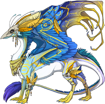 Bajee Shows His Bird Pride As A Blue And Gold Macaw - Portable Network Graphics (350x350)