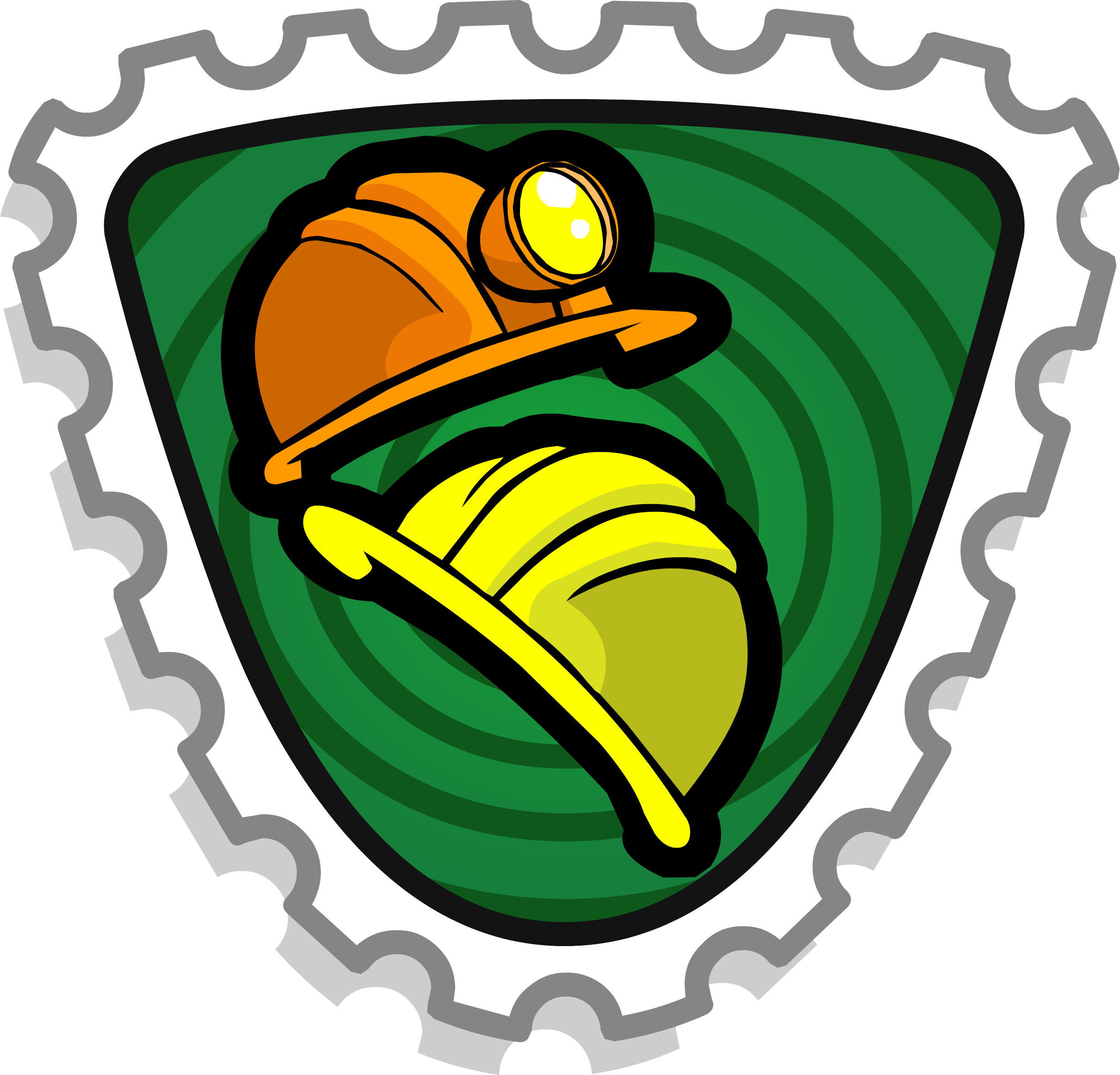 Construction Stamp - Club Penguin Extreme Stamp (2451x2352)