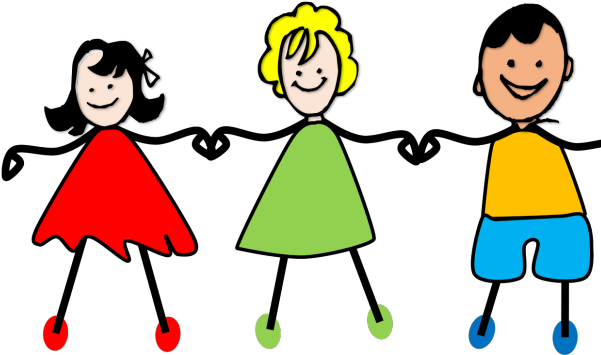 Children Holding Hands Clipart - Clip Art (640x480)