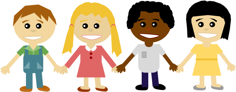 Two Friends Holding Hands Clipart Clipart Panda Free - Clip Art (800x332)
