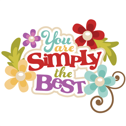 You Are The Best Clipart - You Simply The Best (432x432)