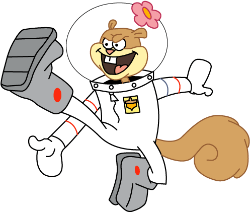 "sandy" Cheeks Is One Of The Main Characters In The - Sandy Cheeks (500x440)