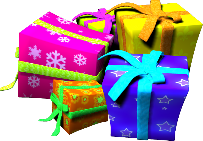 Birthday Gift Boxes Png Image - Birthday Present Transparent Background (676x468)