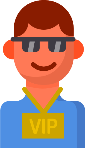 Vip Person Free Icon - Illustration (512x512)