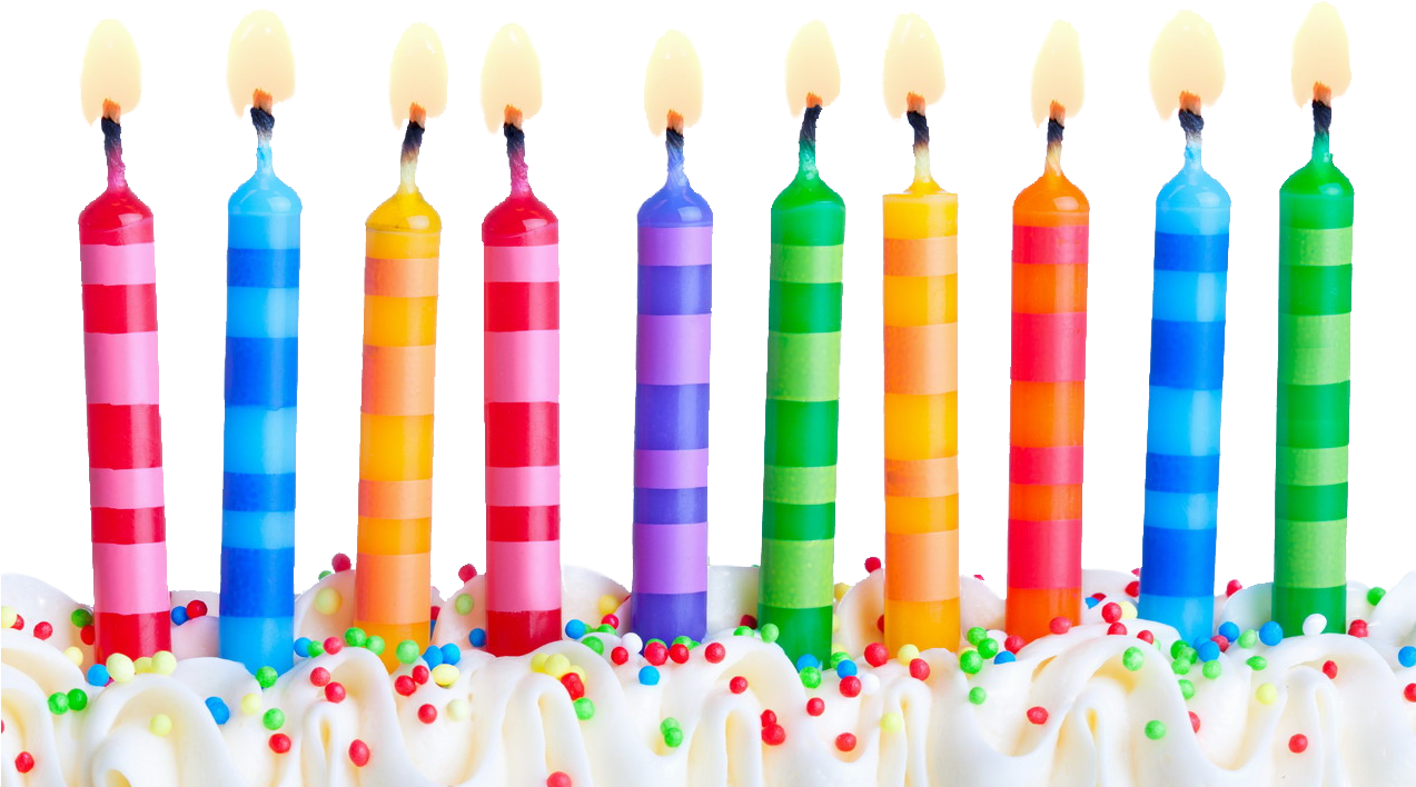 Birthday Celebration Background Png - Birthday Candles (1272x848)