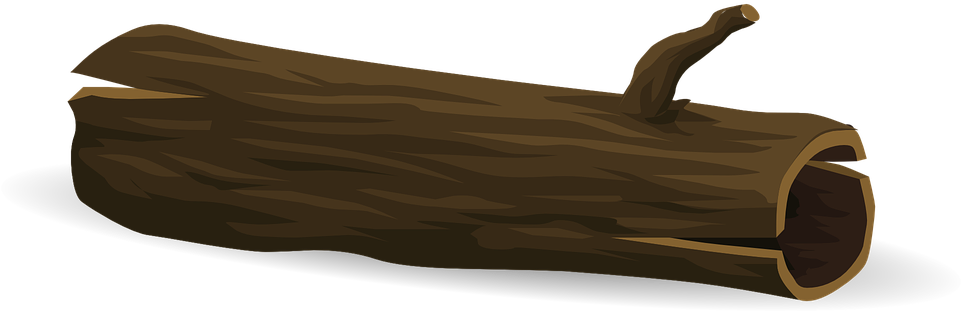 Fallen Trunk Cartoon Png (960x480)