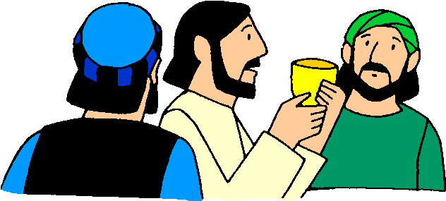 Last Supper Clip Art - Jesus Last Supper Clipart (653x301)