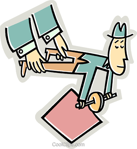 Wheelbarrow Race Royalty Free Vector Clip Art Illustration - Creativity (442x480)