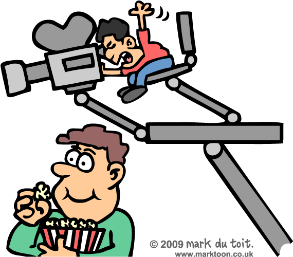 Man Clipart Popcorn - Man Clipart Popcorn (570x500)