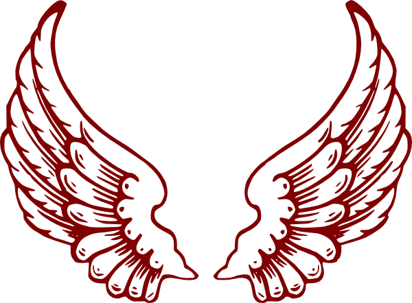 Maroon Angel Wings (600x442)