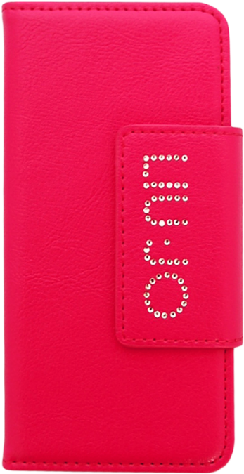 Iphone 6/6s Liu-jo Crystal Logo Book Taske - Sort (800x800)