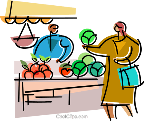 Grocery Store Clipart - Grocery Store Clipart Png (480x405)
