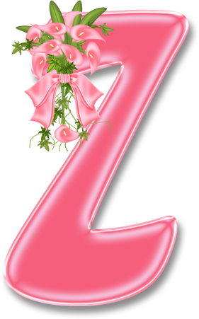 Pin De Allyne Freitas En Alfabeto Decorativo - Color Rosado (281x451)