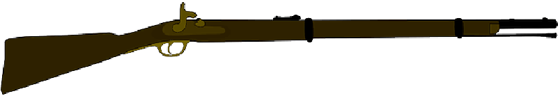 Musket, Flintlock, Gun, Patriot, Revolution - Musket Transparent (800x400)