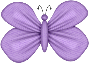 Rosas - Mariposas Bonitas Animadas Moradas (400x333)