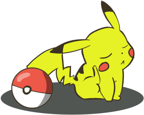 Pikachu By Acemarchdraws - Cartoon (1057x755)