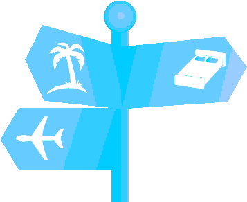 Travel Icon - Travel Blue Icon Png (375x375)