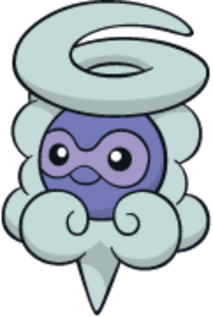 Snow-cloud Castform Dw - Castform Snowy Form Png (310x461)