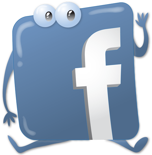 Facebook Computer Icons Like Button Clip Art - Cute Facebook Logo Png (512x512)