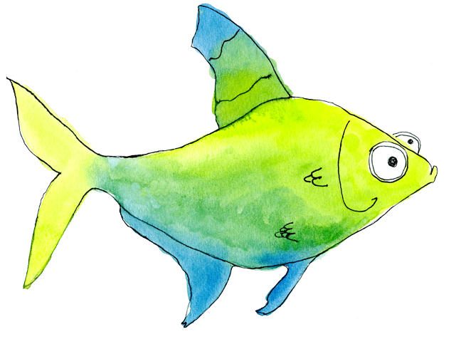 X = X-ray Fish - Ray-finned Fish (641x490)