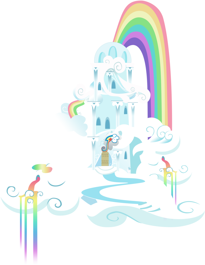 Sierraex, Building, Cloud, Cloud House, House, No Pony, - Illustration (960x1024)