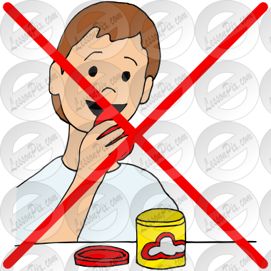 Do Not Eat Playdough Picture For Classroom - Classroom (380x380)