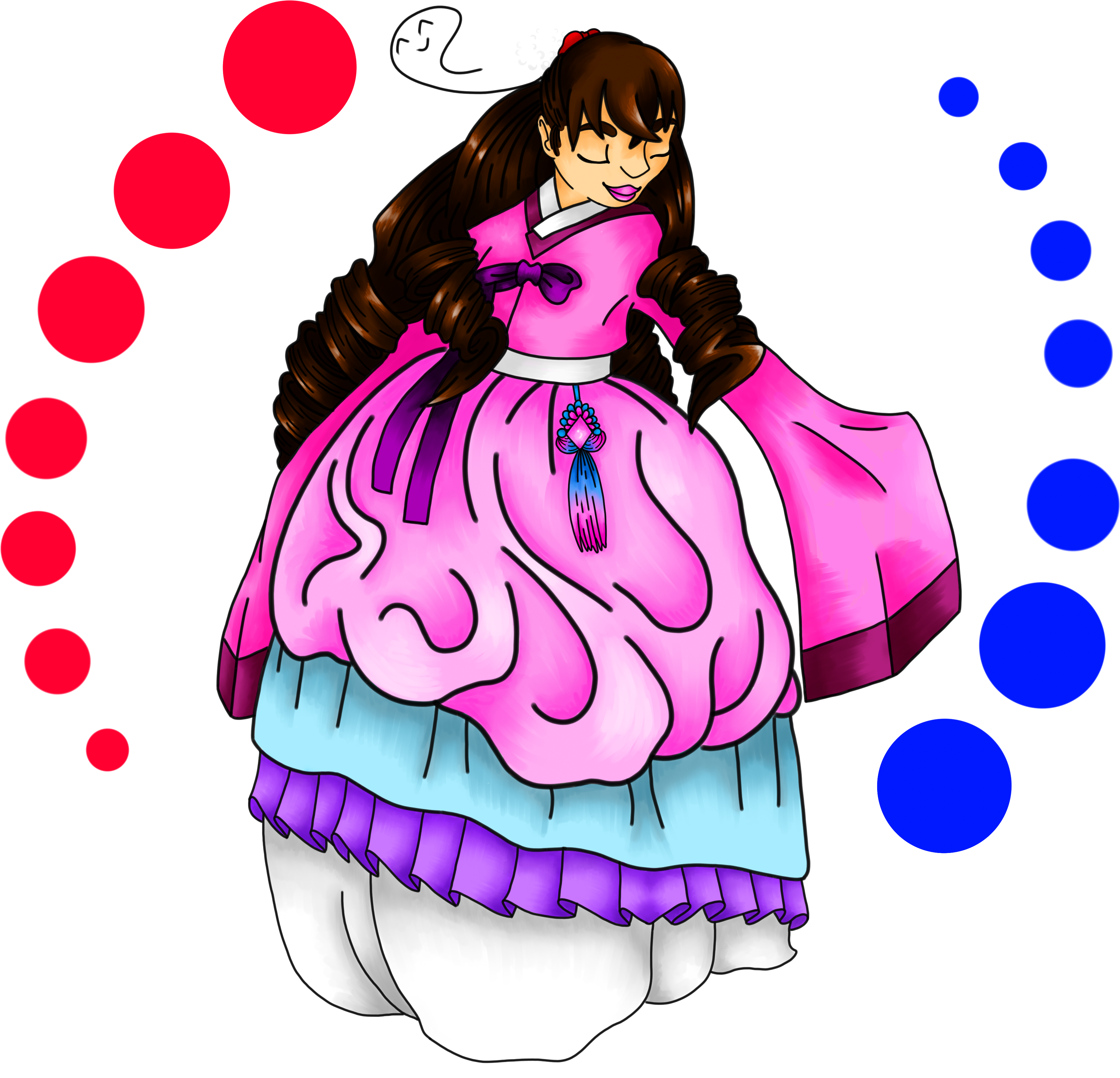 Modern Hanbok By Szarlotki - Modern Hanbok By Szarlotki (3712x3584)