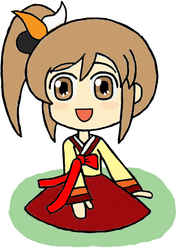 Dynasty Warriors Xiao Qiao Korean-hanbok By Gaming123456 - Cartoon (413x545)