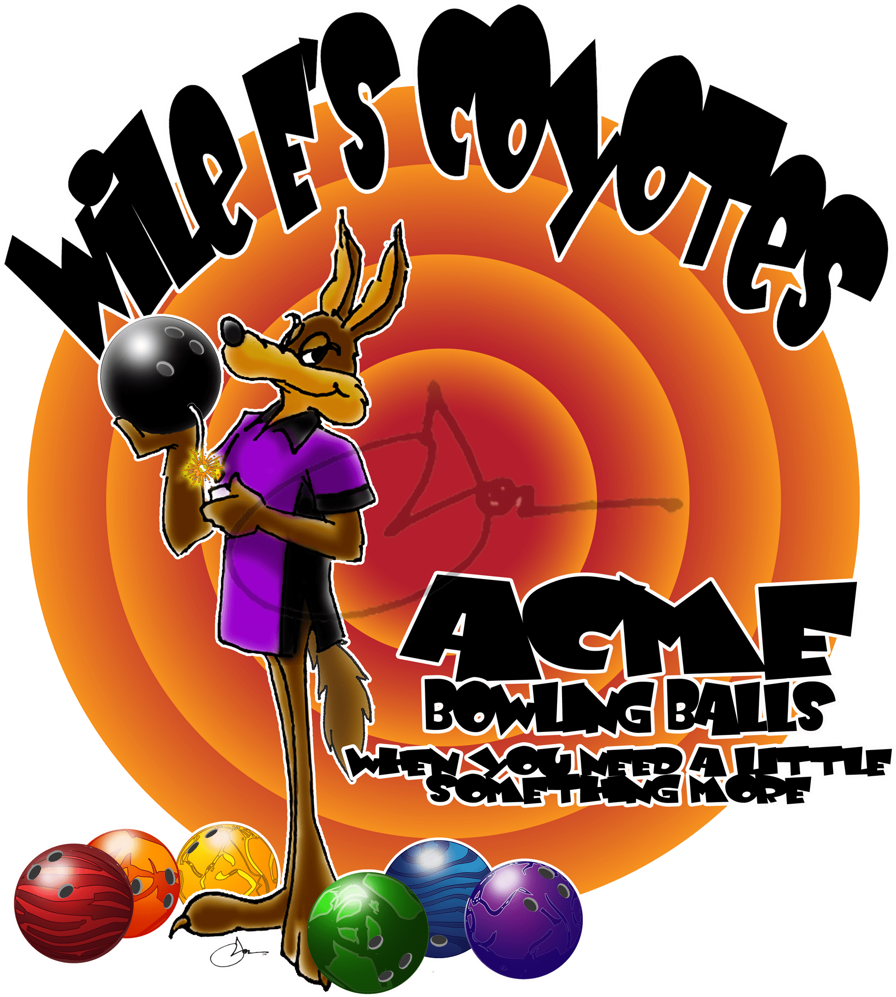 Wile E S Coyotes Sample T Shirt Design That Was Rejected - Bolas Criollas (2100x2100)