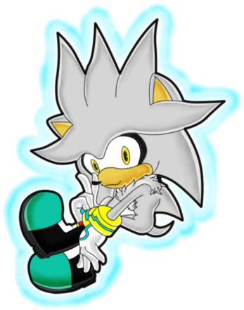 Silver The Hedgehog Wallpaper Titled Cute Silver - Silver The Hedgehog Cute (442x500)