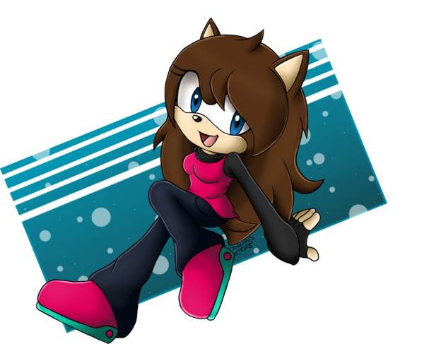 Alex The Hedgehog By Denny-art13 - Hedgehog (600x487)