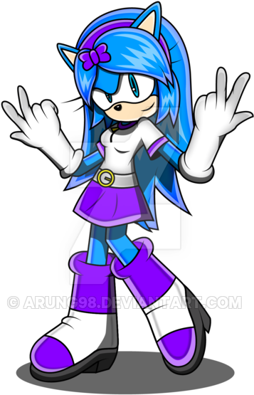 Livia The Hedgehog By Arung98 - Hedgehog (400x566)