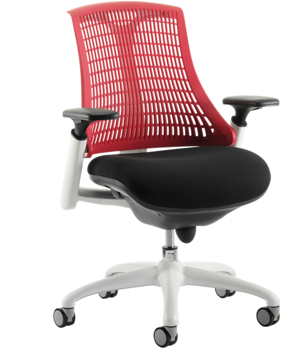 Picture Of Office Chair Company Flex Task Operator - Flex Operator Chair - Red (659x1000)