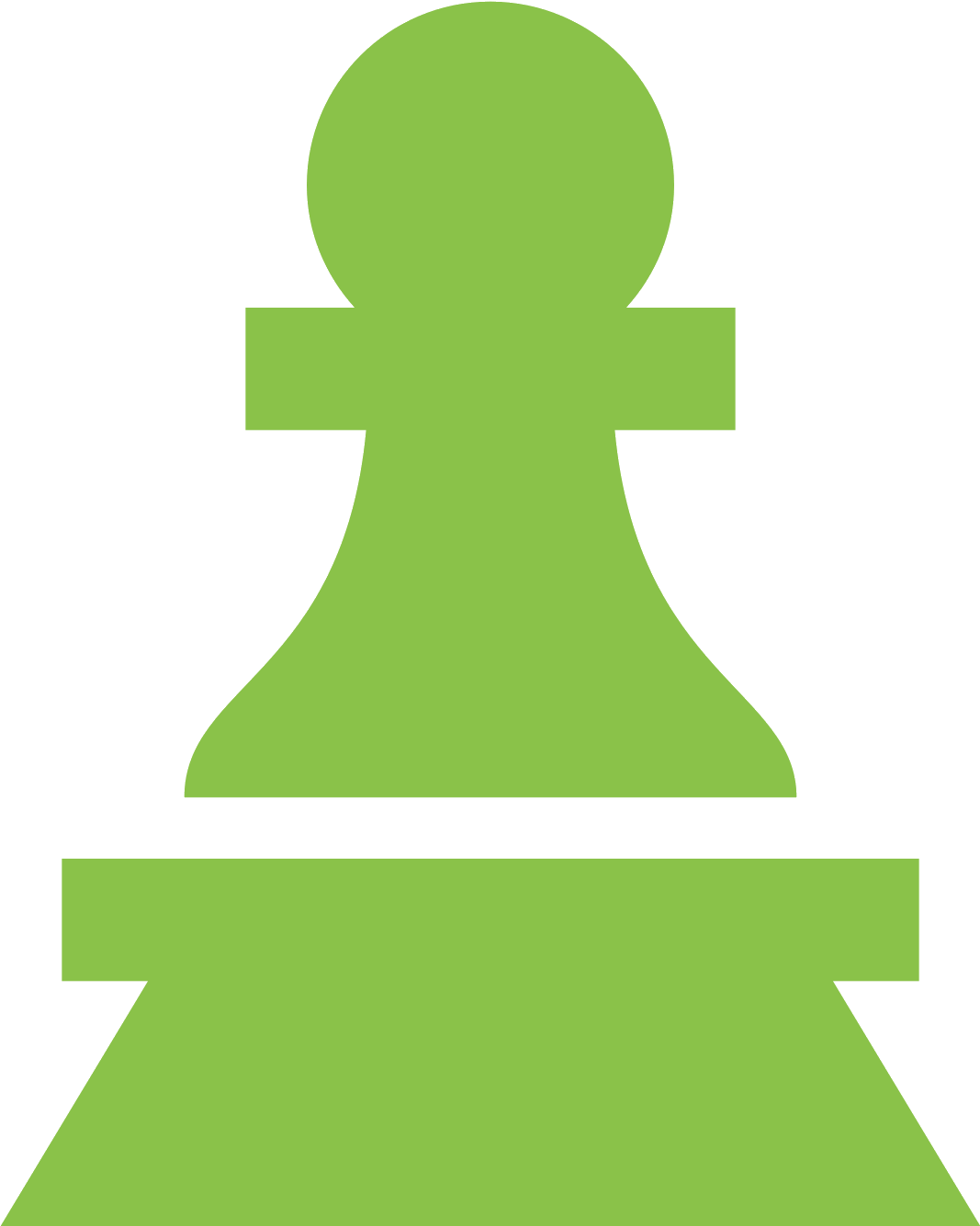 Chess Computer Icons Pawn Bishop - Icone Pion (1600x1600)