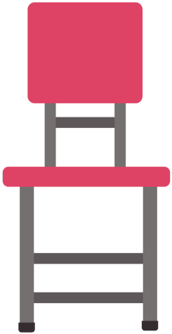 Flat Sitting Chair Transparent Png - Scalable Vector Graphics (512x512)