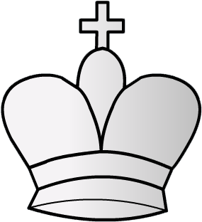 White King Dgt - White King Chess Png (350x350)
