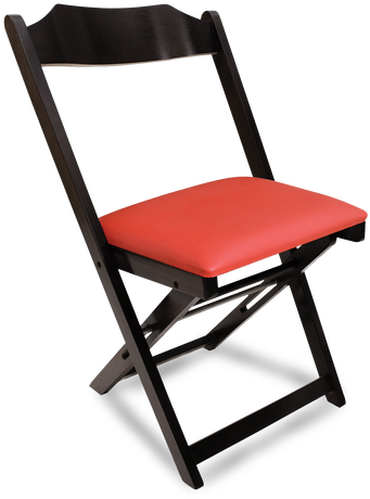 Folding Chair With Vinyl Padded Seat - Folding Chair (498x517)