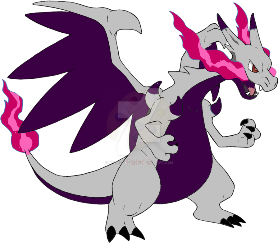 My Mega Charizard X's Color Scheme By Pawnchessmon - Charizard (894x894)